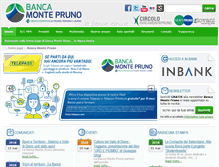Tablet Screenshot of bccmontepruno.it